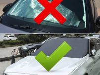 آفتابگیر مگنتی شیشه جلو خودرو