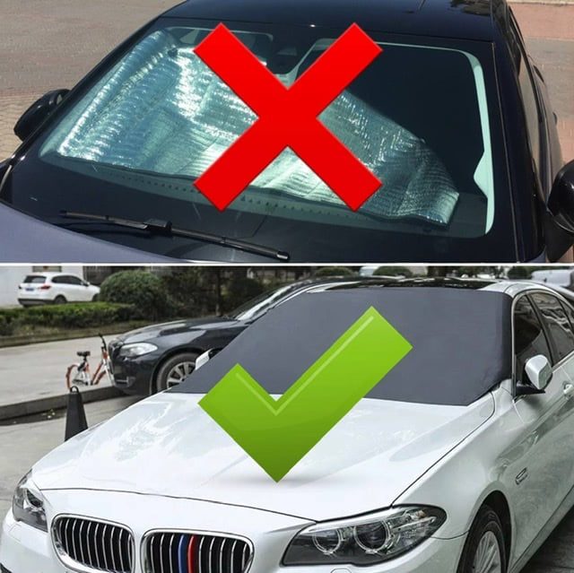 آفتابگیر مگنتی شیشه جلو خودرو